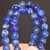 Stein Perlen Strang L-7171 – Lapislazuli 6mm – 38cm