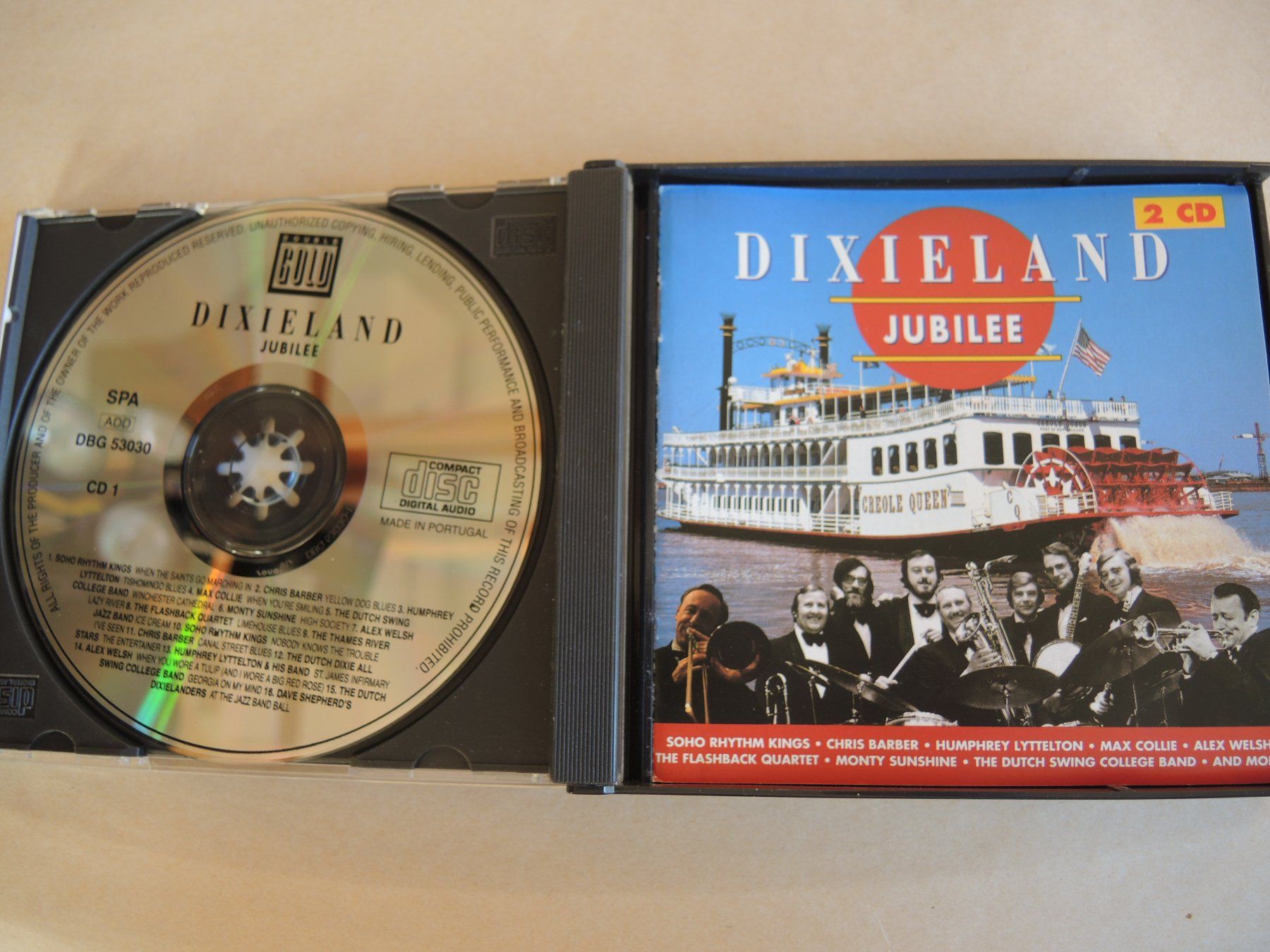 CD: Dixieland Jubilee 2 CD Set - Gold Edition - Top – Usato da Rorschach venduto da maeck8 1