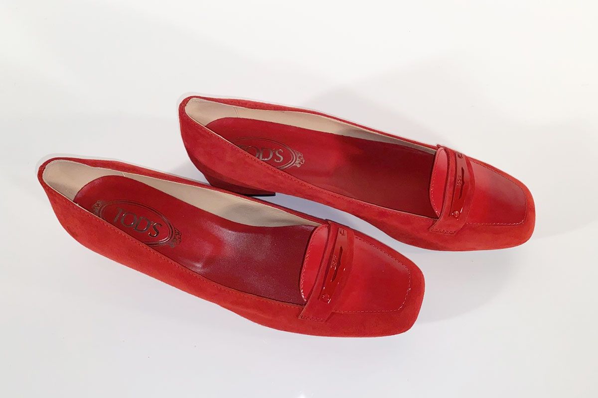 Tod'S Damenschuhe: Tod's Leder Absatz Schuhe rot Gr. 41 – Neu (gemäss Beschreibung) aus Ballwil von ClassicGallery 4