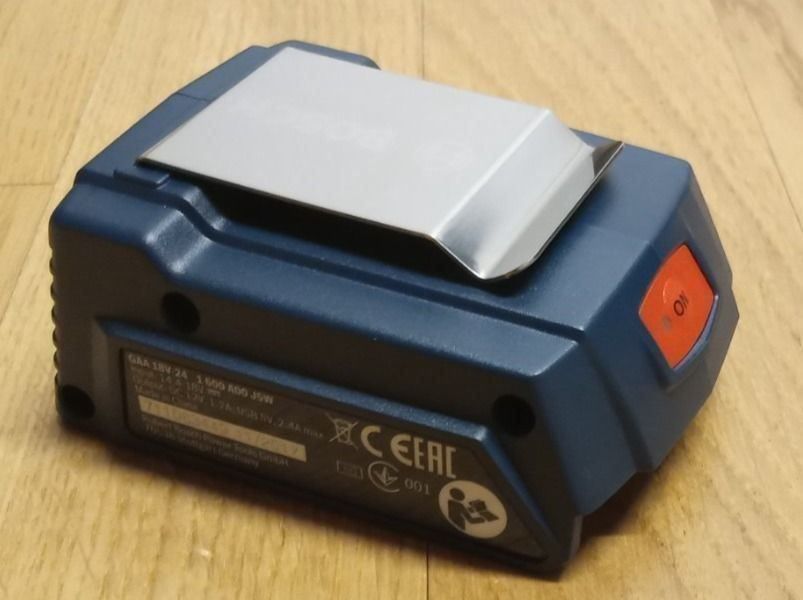 Bosch Tutti gli attrezzi: Bosch GAA 18V-24 USB-Akkuadapter – Nuovo e nell'imballaggio originale da Walde AG venduto da 1klick 6