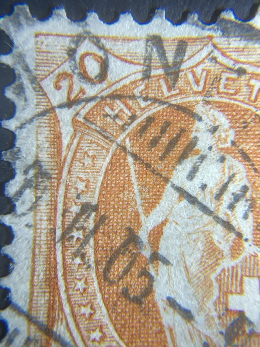 Tutti i francobolli: Znr 66E Abart Stadium – Usato da Muri AG venduto da Briefmarke-Schweiz 1