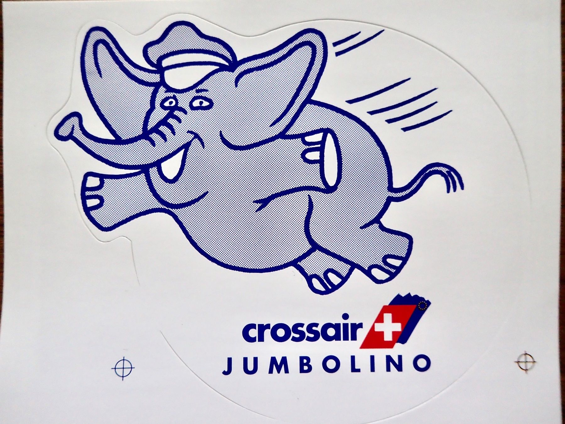 Sticker: 4 Crossair Aufkleber – Nuovo (secondo la descrizione) da Lodano venduto da mabianco 1