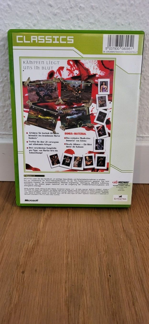 Microsoft Giochi: Xbox - Mortal Kombat Deadly Alliance – Usato da Münsingen venduto da DigitaleSpielecke 1