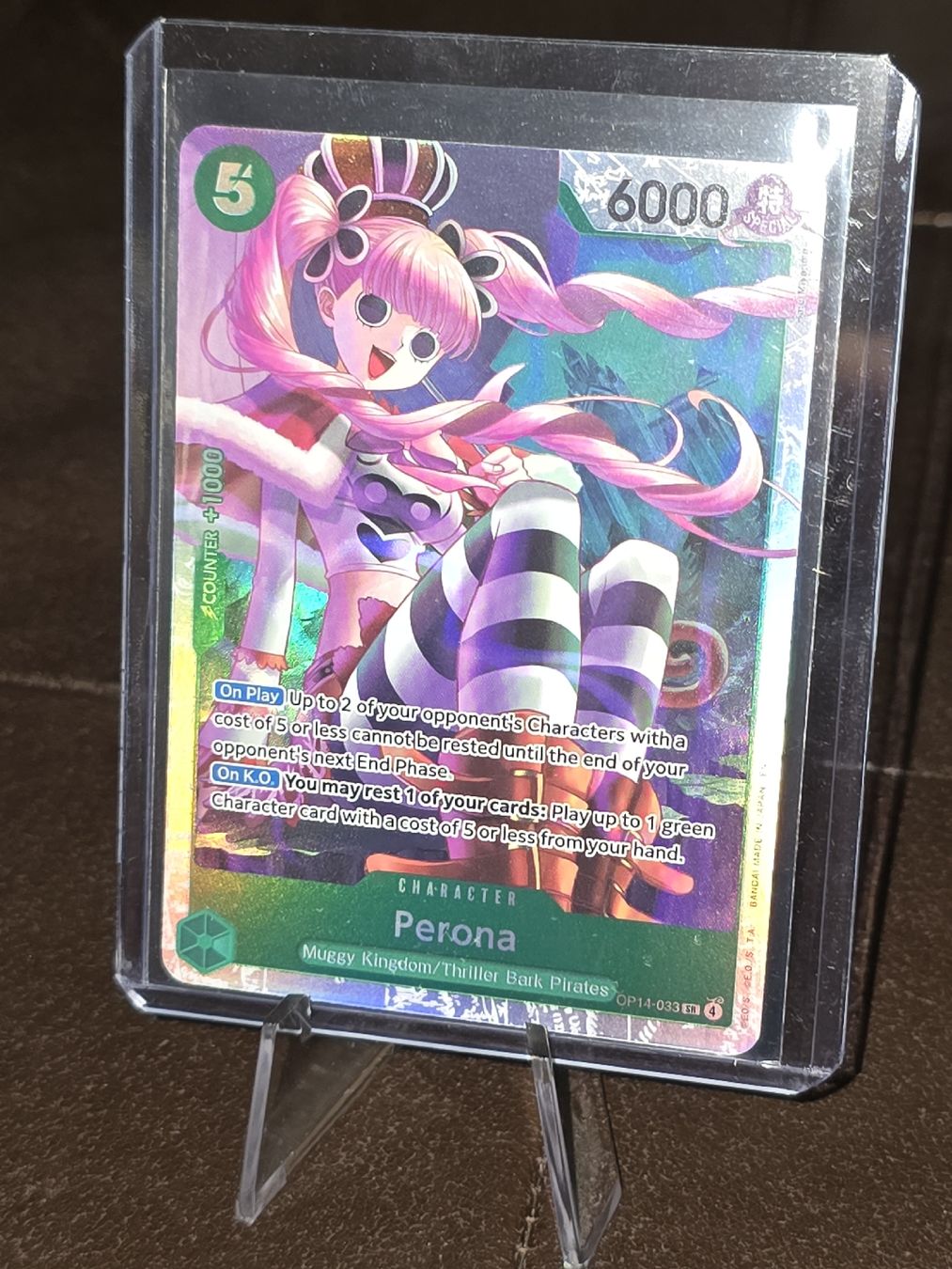 Bandai Cartes à collectionner: Perona OP14-033 One Piece – Neuf avec emballage d'origine à Bronschhofen par dvnb