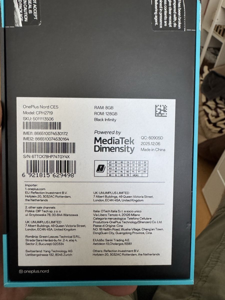 OnePlus Handys / Smartphones: OnePlus Nord CE5 – Neu und originalverpackt aus root von 60377 1
