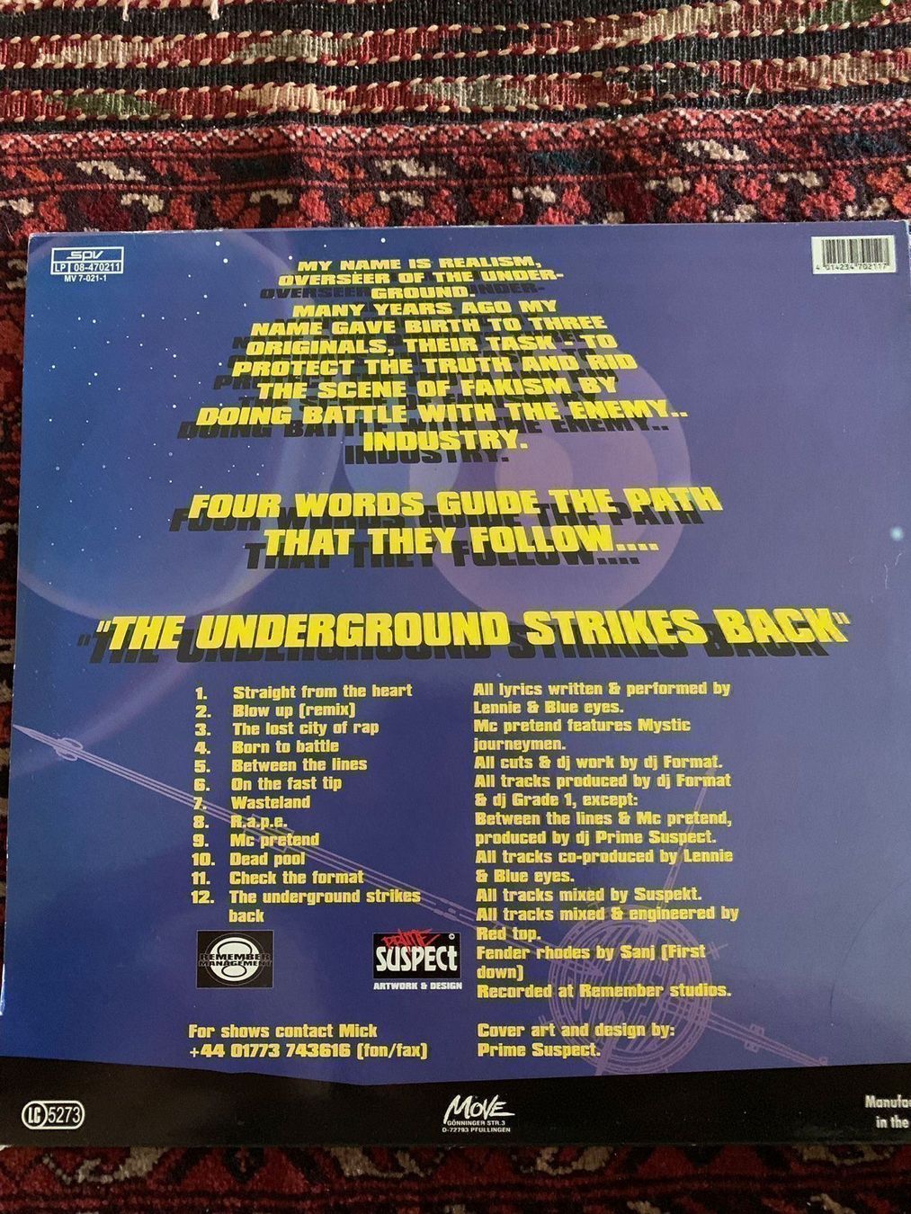 Dischi in vinile: Suspekt – Style Wars - The Underground – Usato da Genève venduto da jim.k 1