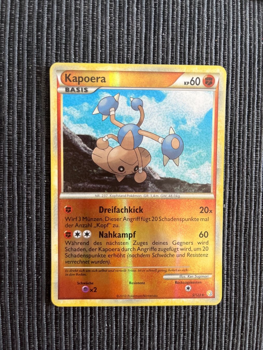 Pokémon Carte collezionabili: Pokemon Kapoera Reverse Holo HS Base Set – Usato da Wabern venduto da Collectfun