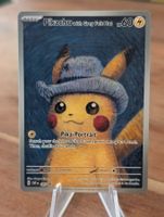 Pokémon Karte Pikachu with grey felt hat Van Gogh