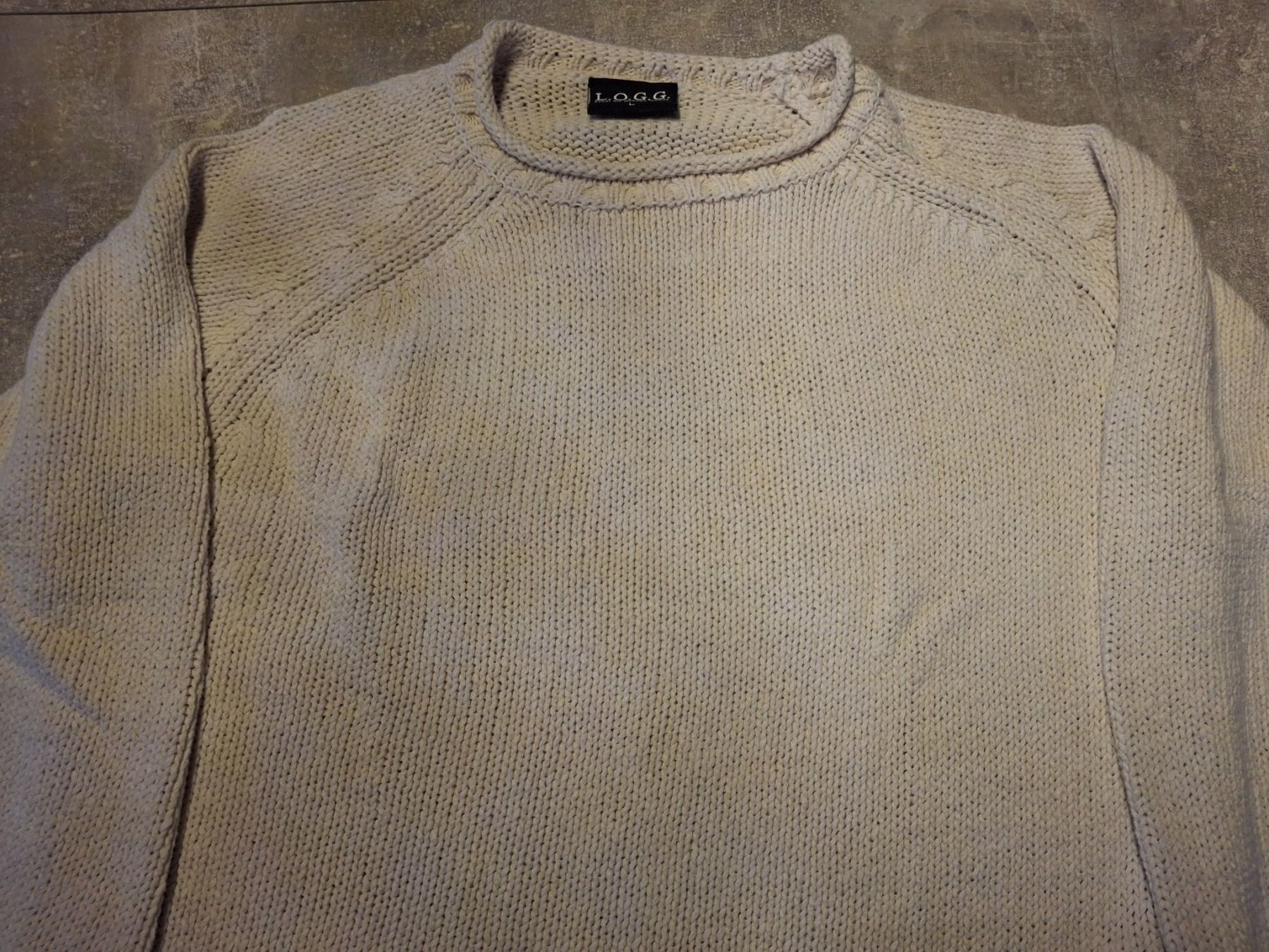 H&M Pullover & Sweatshirts: Pull blanc taille L marque H&M 45% coton et 55% lin – Gebraucht aus Villiers von san_jn5w 2