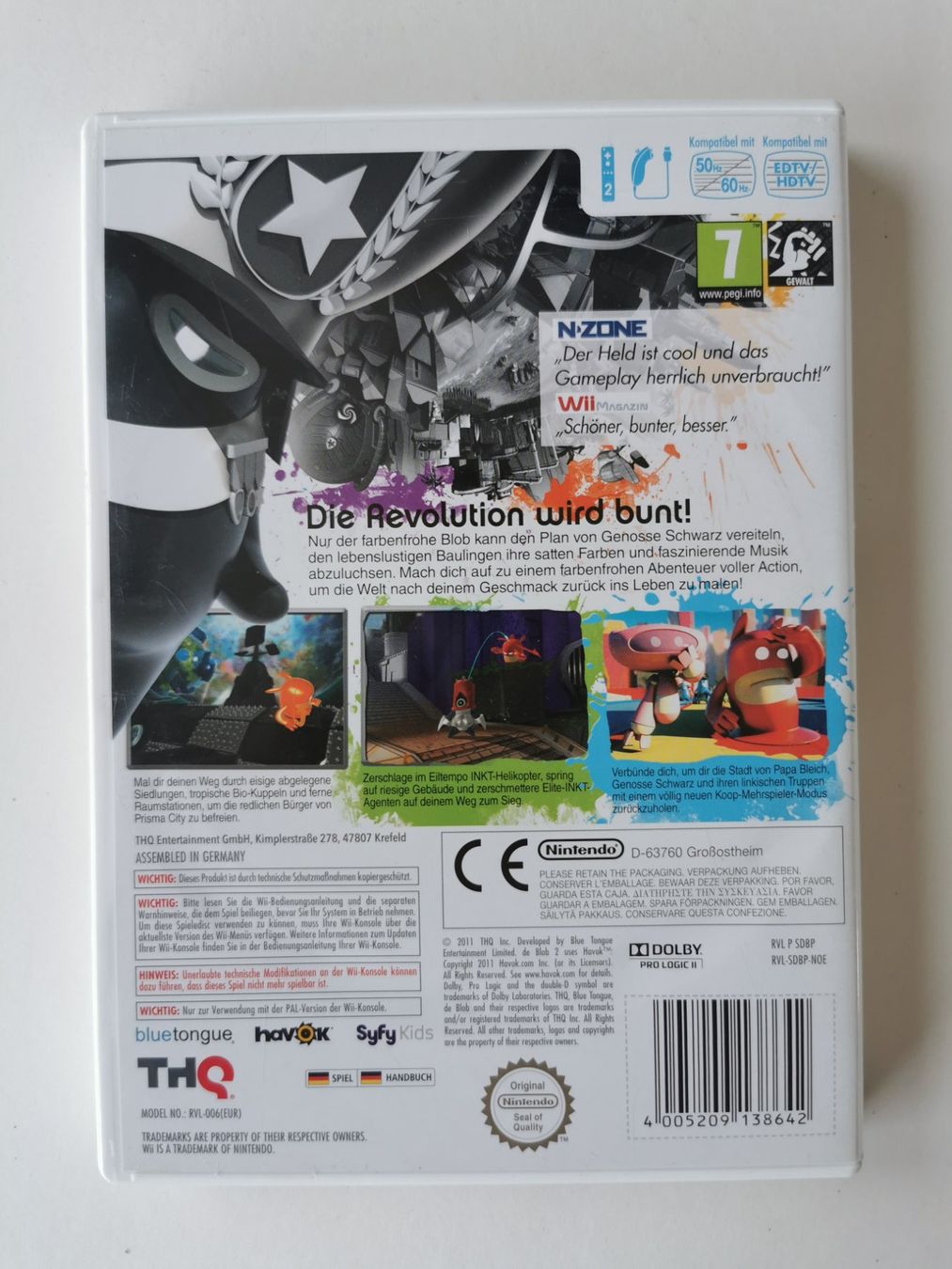 Nintendo Giochi: Wii - De Blob 2 – Usato da Lenzburg venduto da eyworld 2