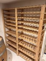 19 range-bouteilles à vin en bois IKEA