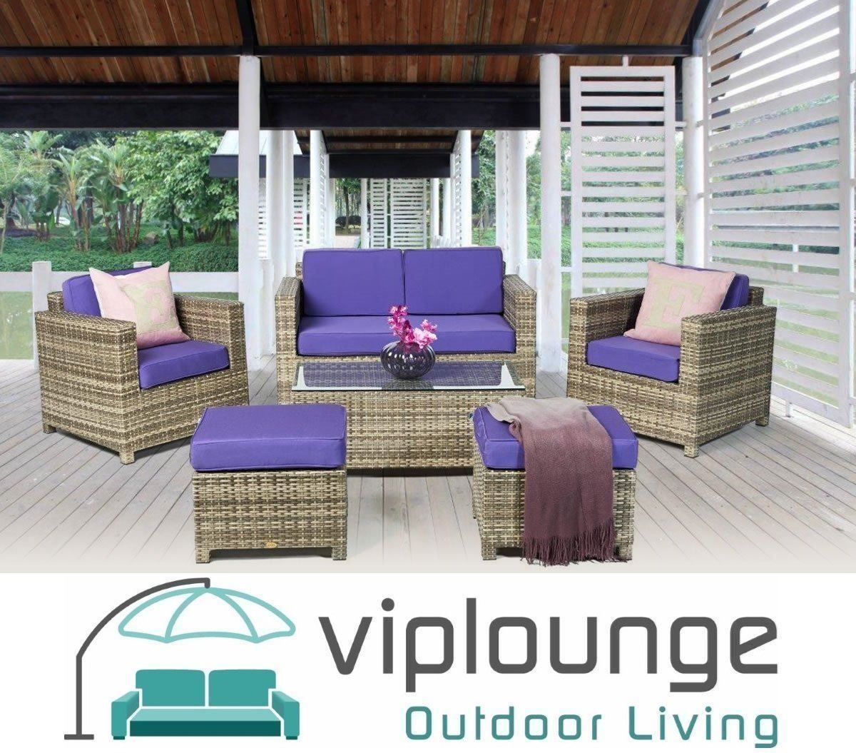 Viplounge Divani: RATTAN LOUNGE SET – Nuovo e nell'imballaggio originale da Uznach venduto da viplounge