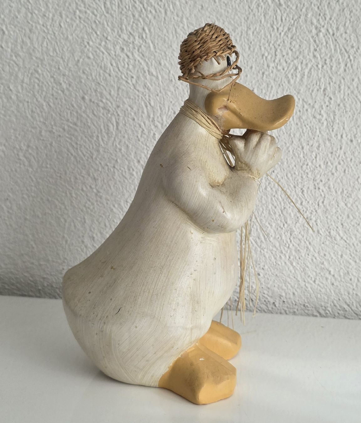 Statuette: Deko-Ente mit Strohhut, Sammlung  – Usato da Rheinsulz venduto da Gilea 4