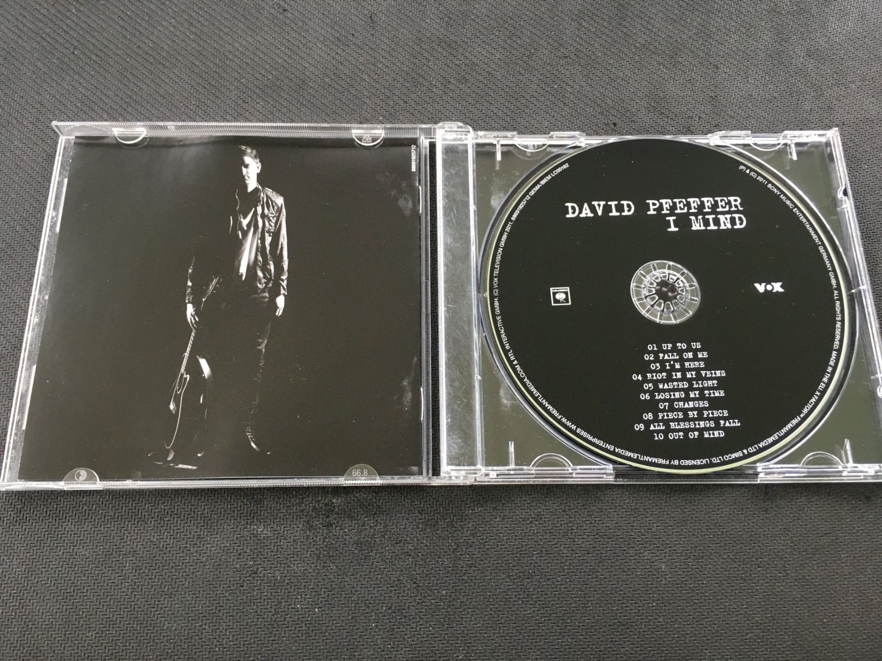 CDs: David Pfeffer - I Mind -CD- – Gebraucht aus St.Gallen von MedienJoe 1