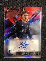 Topps Finest Eduard Michut PSG Rookie Autogramm