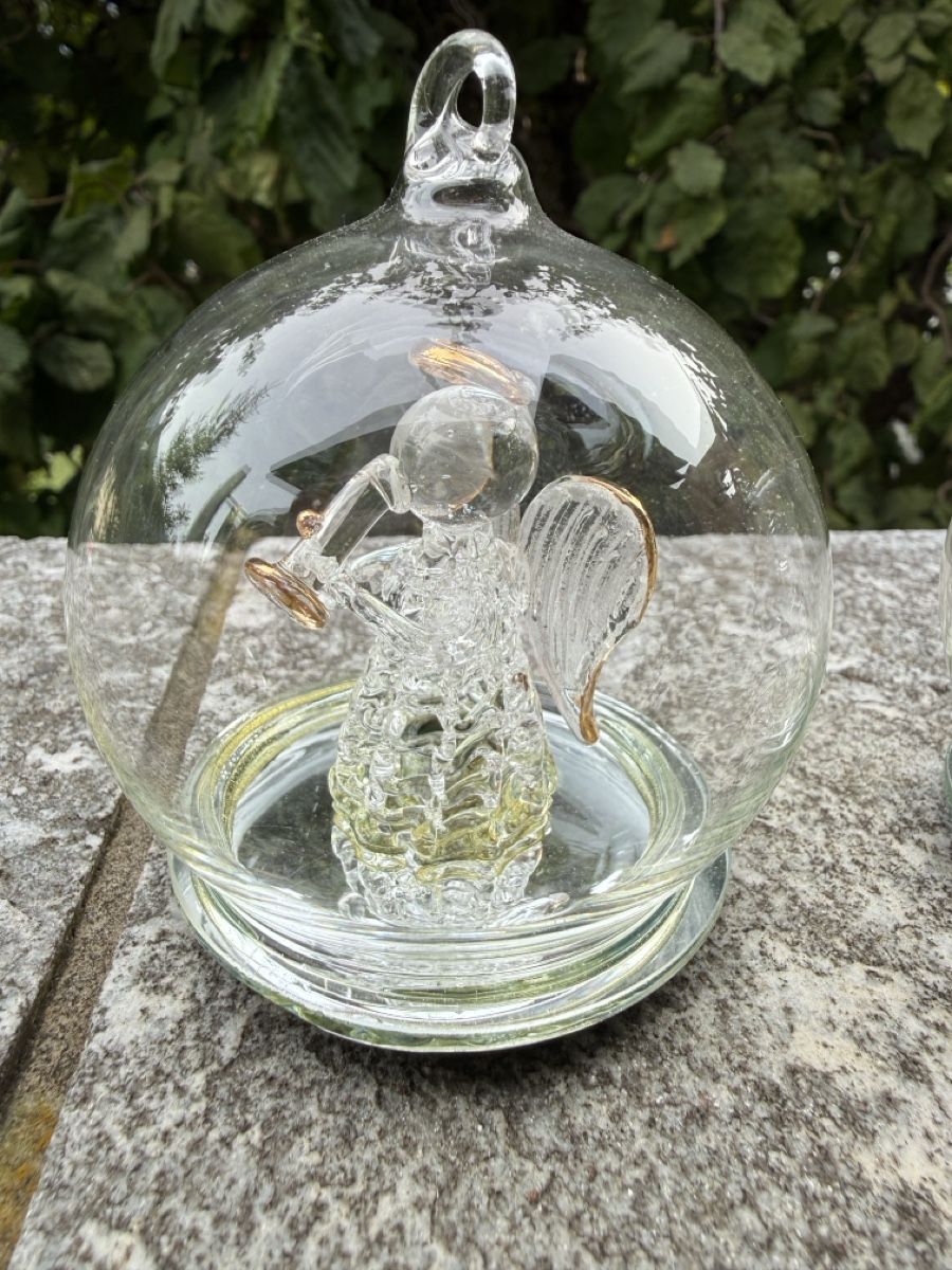 Toutes les décorations: Glaskugeln mit Engel – D'occasion à Hofstetten BE par Alpheidi75 1
