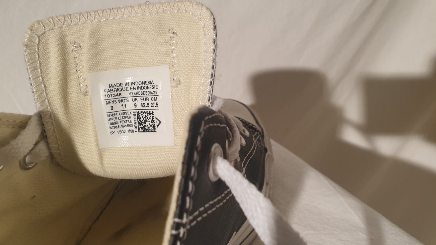 Converse Scarpe da uomo: Converse All Stars Sneaker, Gr. 44, Schwarz – Usato da Zürich venduto da Bobesfee 7