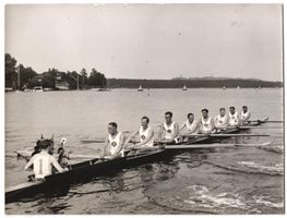 Fotografie Berlin-Grünau, Ruderregatta 