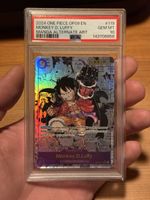 One Piece OP09 Monkey D. Luffy PSA 10 Manga Rare!