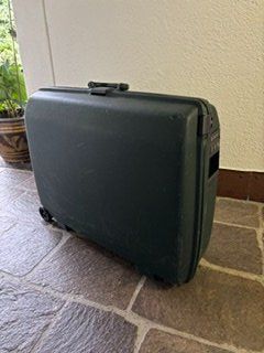 Samsonite - Hartschalen-Rollkoffer dunkelgrün
