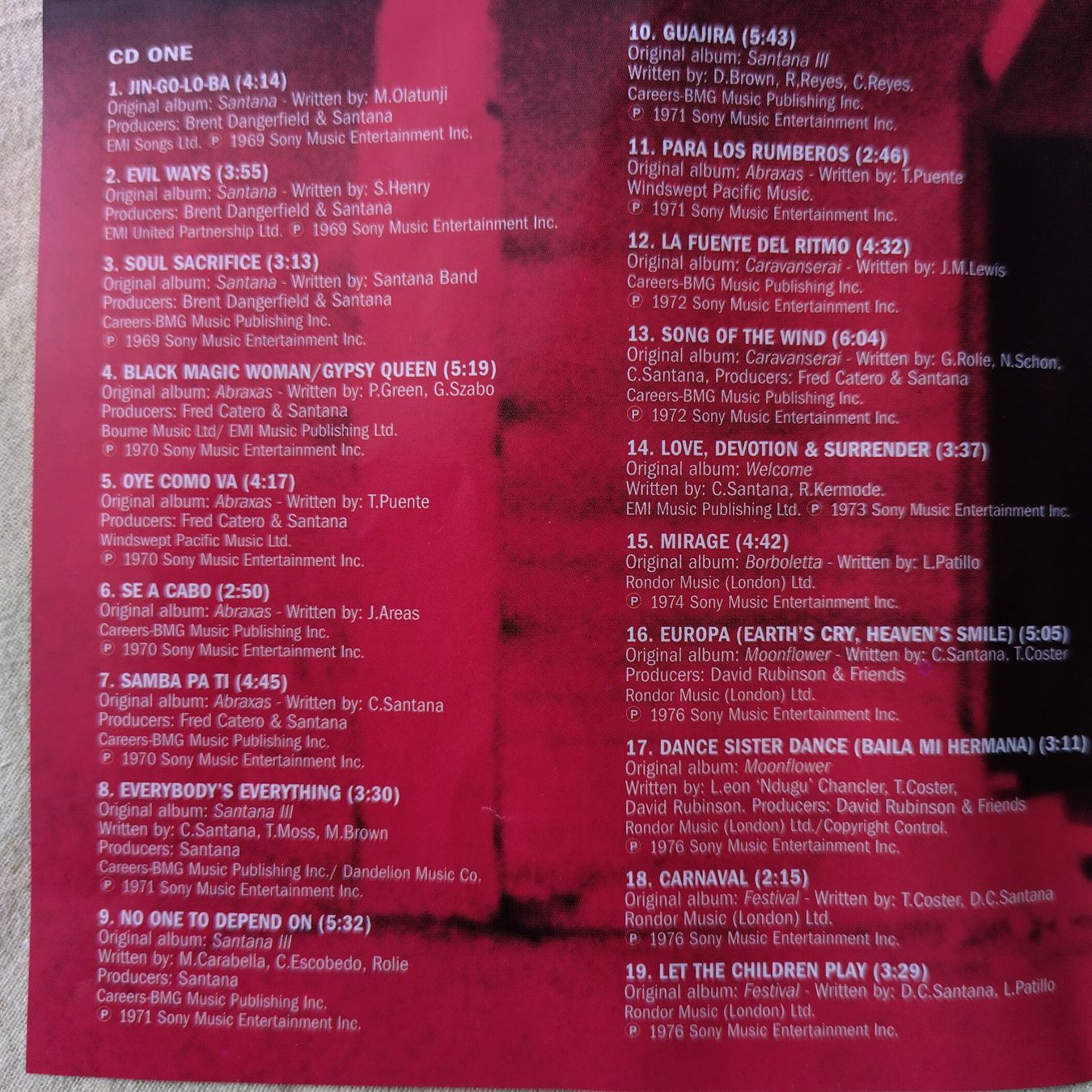 CD: Doppel CD von Santana – Usato da Buchs venduto da mdi_mpx5 5