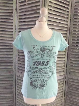 T-shirt bleu turquoise ORIGINAL BREEZE