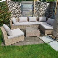 Wicker Lounge (Aluminiumgestell)