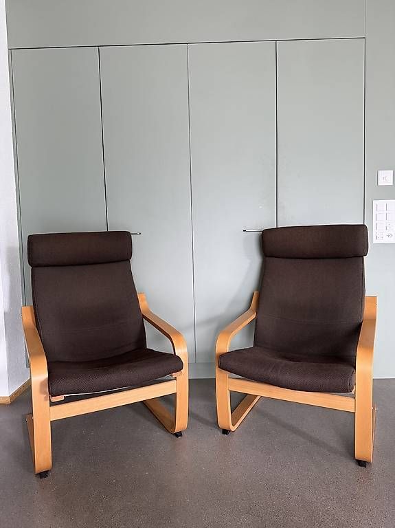 Fauteuils: Zwei Relaxsessel aus Holz – D'occasion à Grüsch par Fludome