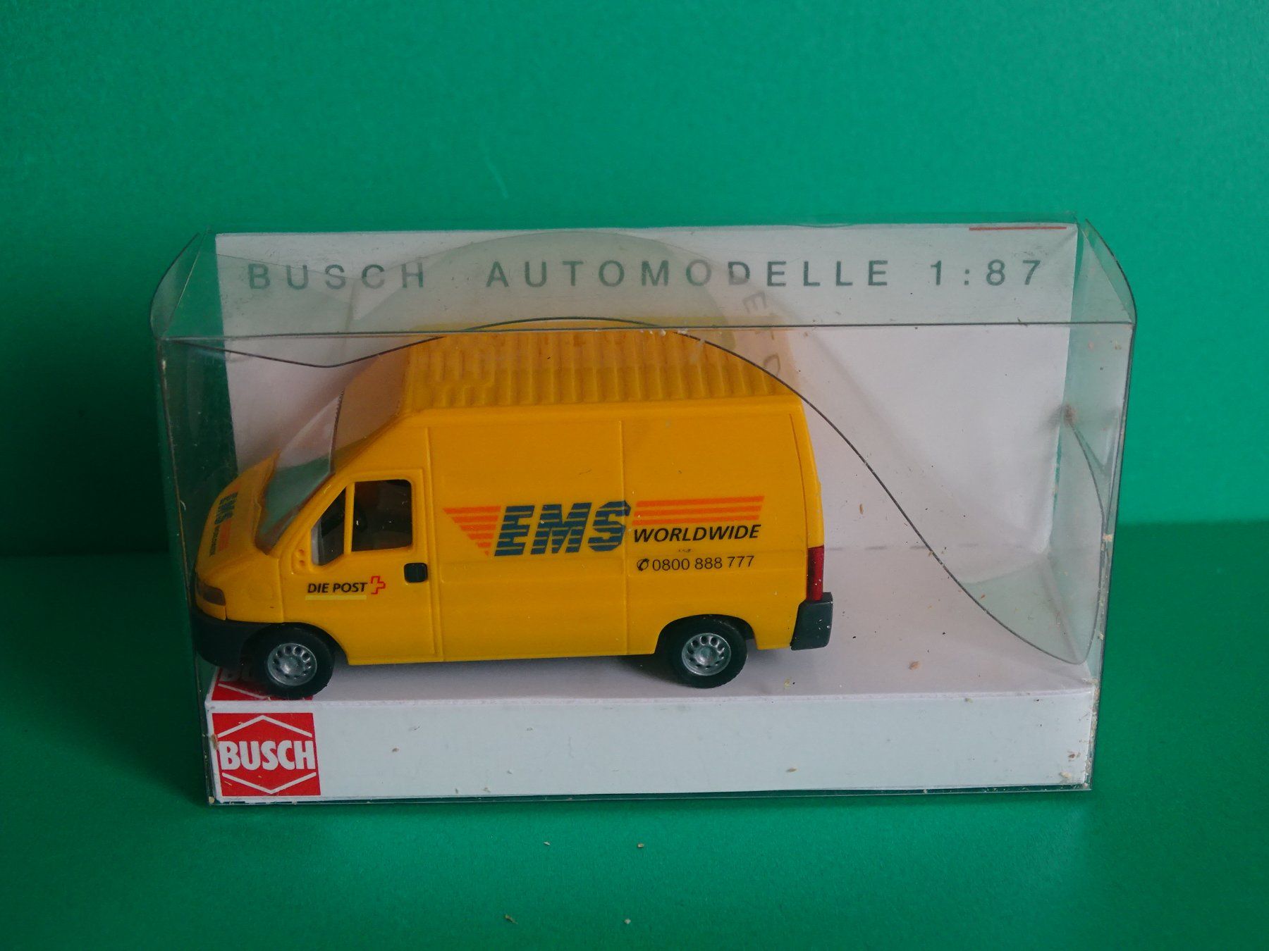 Busch Modellini d'auto: Fiat Ducato "Schweizer Kurierpost von Busch 1/87 – Nuovo (secondo la descrizione) da Bretzwil venduto da Meex 3