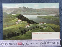 RIGI-KULM BLICK GEGEN PILATUS UND LUZERN SZ AK
