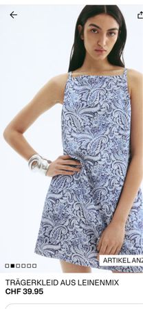 H&M Sommerkleid Trägerkleid M (wie neu)