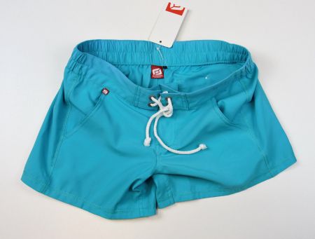 BelowZero Damen Mini Shorts Hose Kurzeose/türkis blau/Gr.M