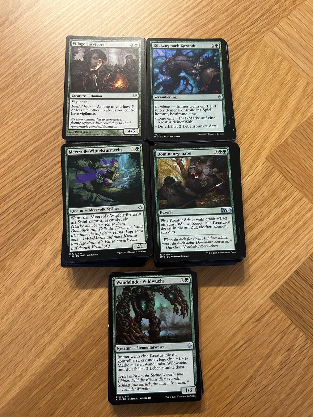 Magic The Gathering Carte collezionabili: Magic the Gathering Uncommon Karten Forest / Wald 200stk + – Usato da Wangen an der Aare venduto da SG94