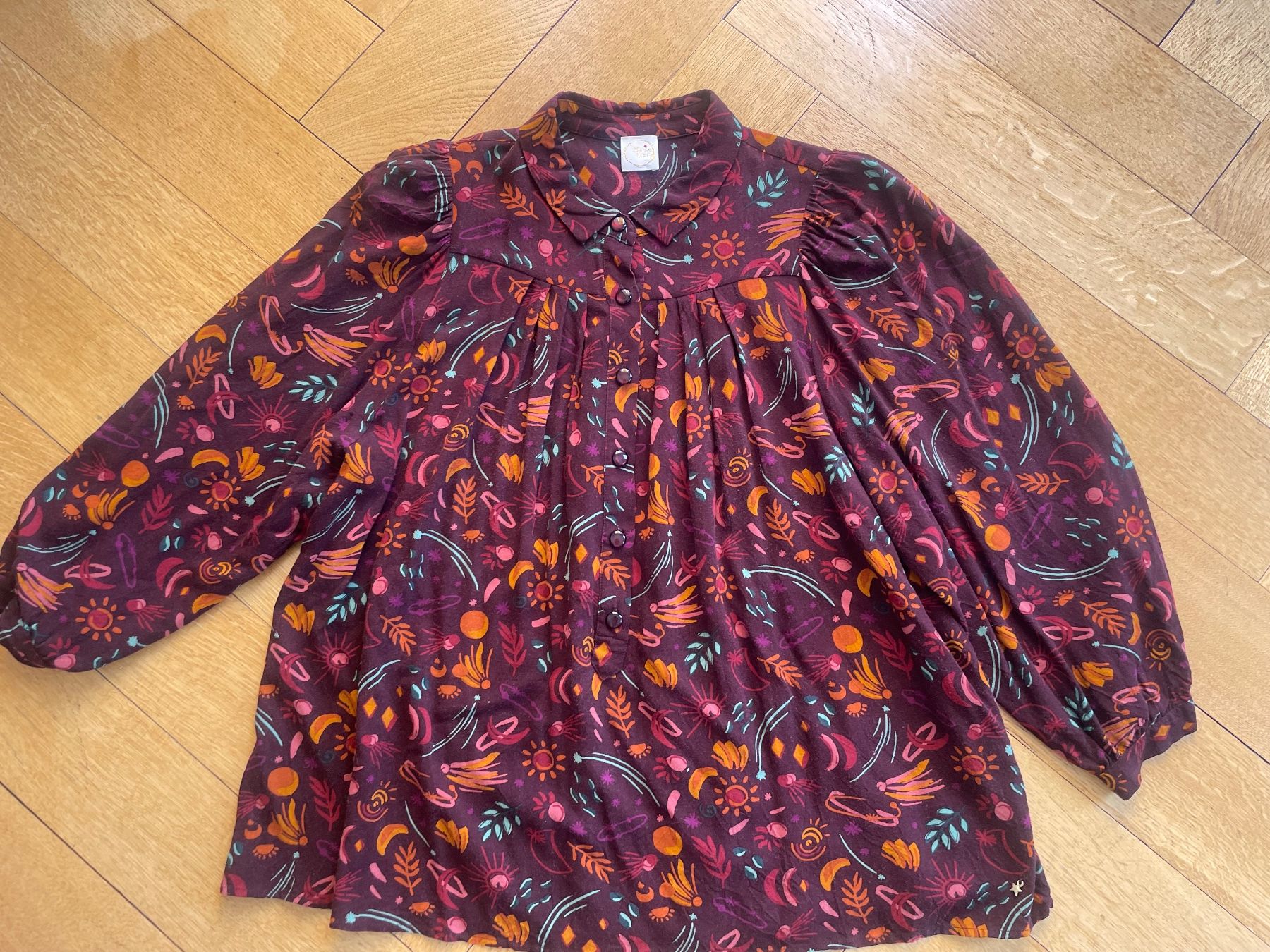 Des Petits Hauts Camicette: Des petits hauts printed shirt perfect condition – Usato da Vevey venduto da ste_qf9c