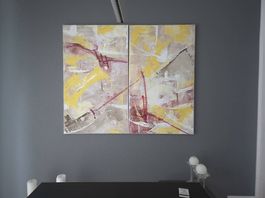 2 Bilder je 60x100cm