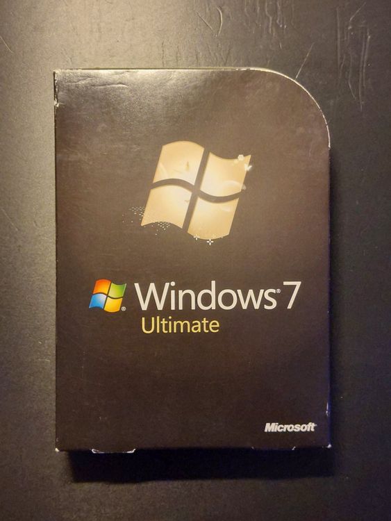 Microsoft Windows 7 Ultimate OEM - CD + KEY und Verpackung (Neu (gemäss ...