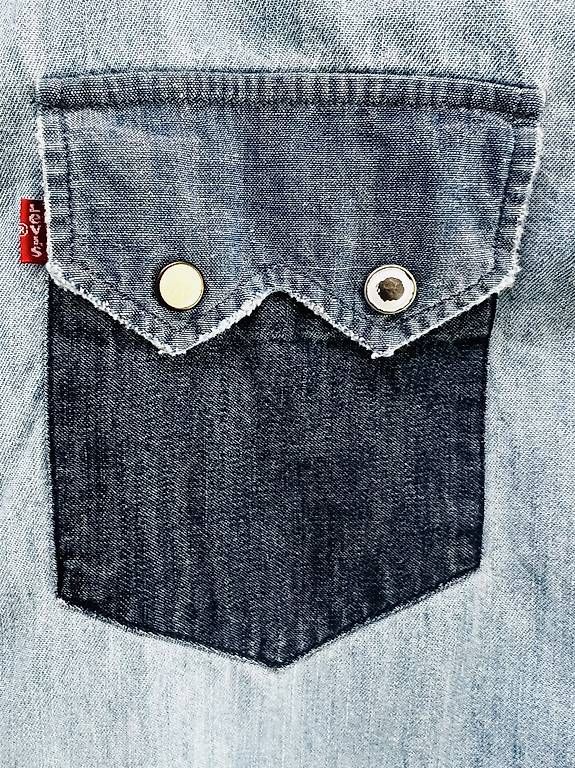 Levi's Camicie: EINZIGARTIGES LEVI'S VINTAGE RECYCLING DENIMHEMD – Usato da Horgen venduto da Seppus75 2