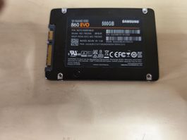 Samsung 860 500 Festplatte 