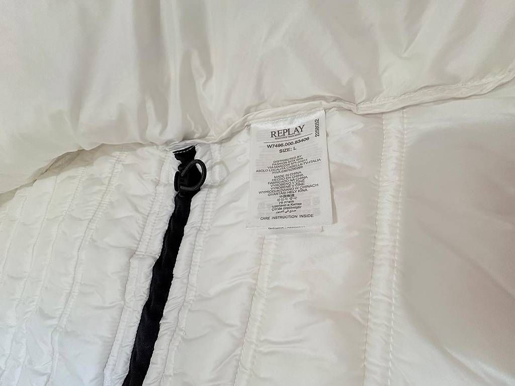 Jacken: Veste matelassée blanche Replay - Taille L – Gebraucht aus Genève von dre_gk92 3