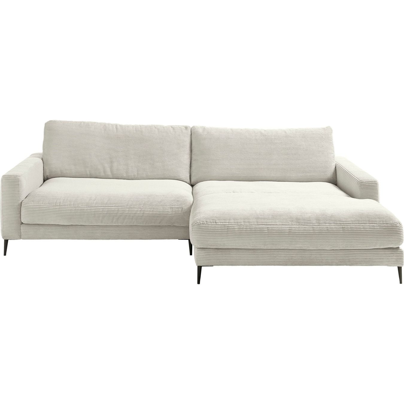 Sofas: Ecksofa  Uptown in Cord Snow rechts – Neu und originalverpackt aus Bischofszell von deluxe-moebel 1