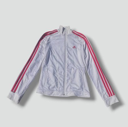 Adidas Y2K white track jacket S trainingsjacke