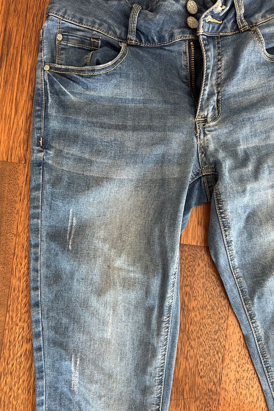 Buena Vista Jeans: Buena Vista 7/8 Jeans, Strass, S – Gebraucht aus Seuzach von Megane1 2