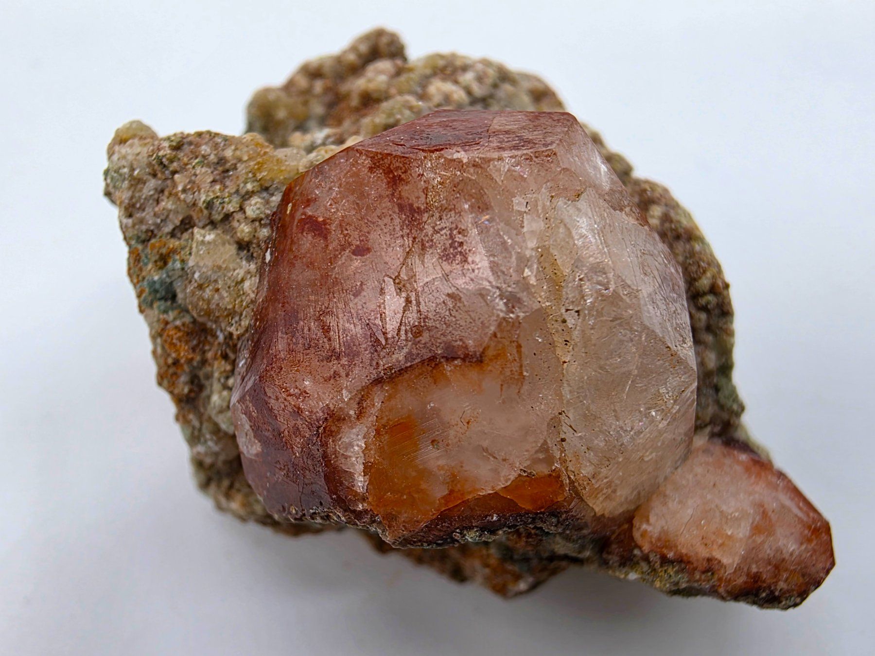 Minerali & Pietre curative: RaRe RED Analcime Mount Kahovan Iran – Usato da Figino venduto da minshop 3