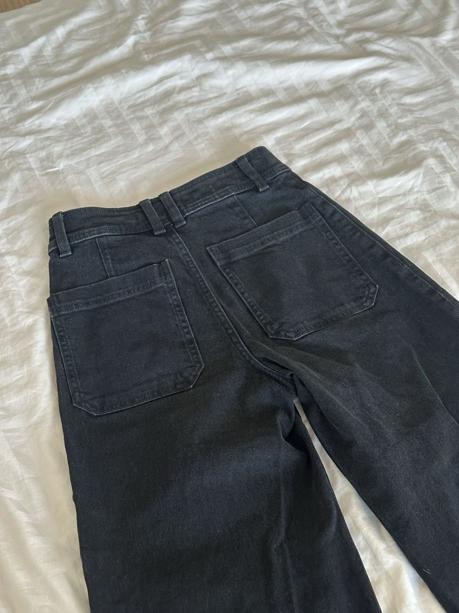 Annette Görtz Jeans: Mango Damen Jeans Wide Leg – Nuovo (secondo la descrizione) da Zürich venduto da pop_wv8q 3