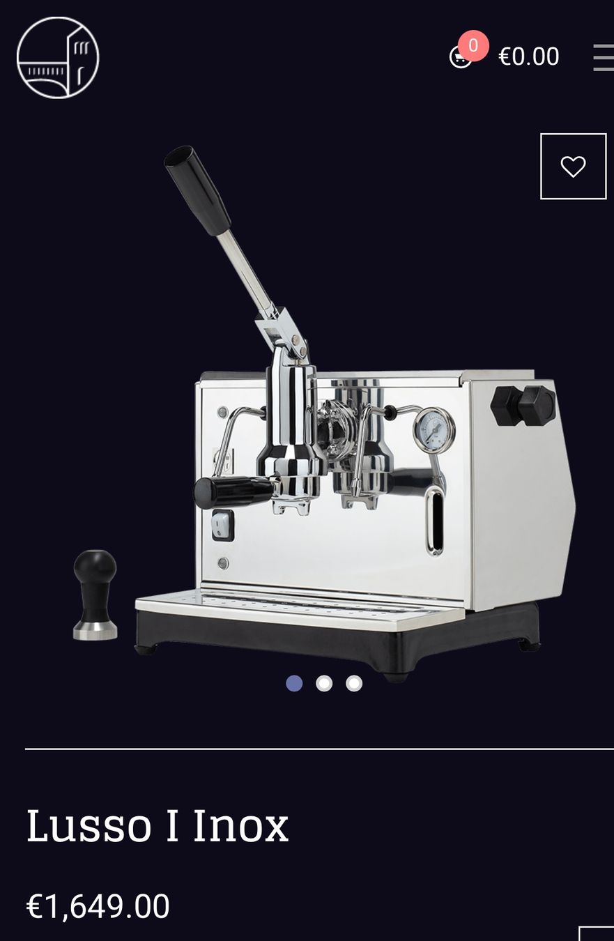 Macchine per caffè & Macchine per espresso: Hebel Kaffeemaschine Pontevecchio Lusso I – Usato da Neuheim venduto da Sandokan39 4