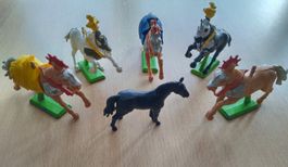 Vintage Britains Deetail Ritterpferde 1971 - Rarität!