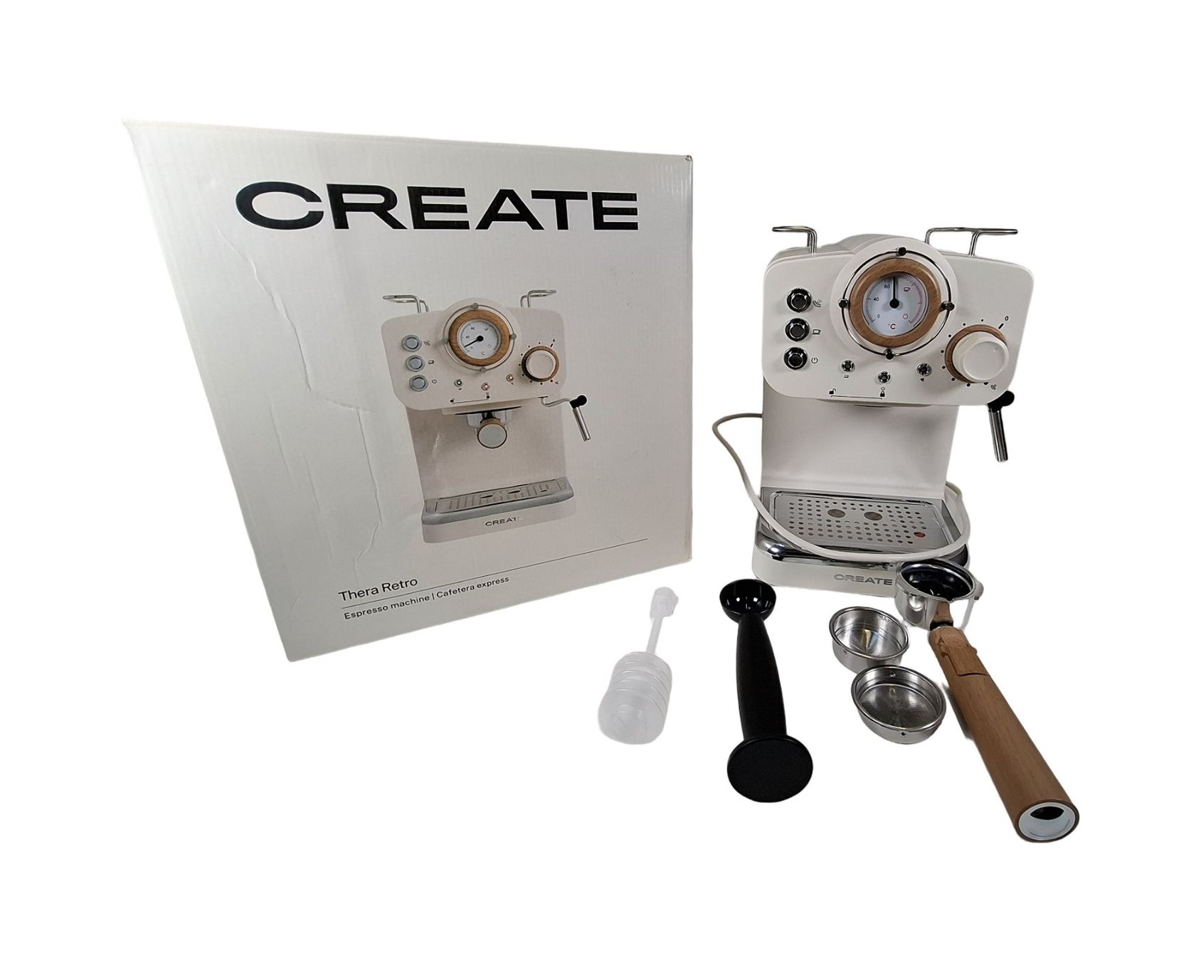 Macchine per caffè & Macchine per espresso: CREATE Thera Retro  Espressomaschine – Nuovo (secondo la descrizione) da Wil SG venduto da Restwert_Wil