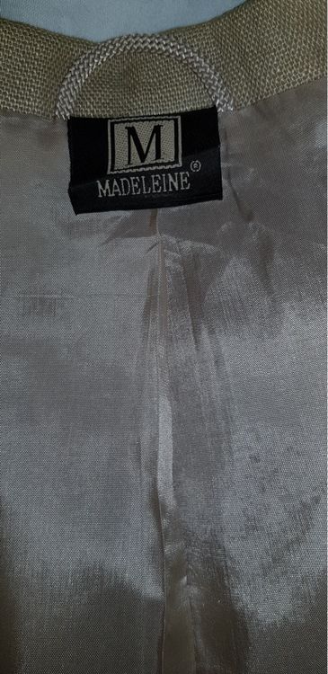 Madeleine Vestes: Madelein Leinen Blazer, Gr.36 – D'occasion à THUN par papillon049 4