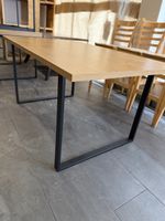 3 x Moderner Esstisch / Bürotisch in Eichenoptik