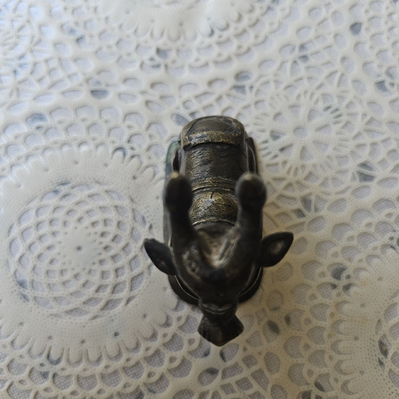 Statuette: Bronzefigur Stier sitzend antik Sammlerstueck – Usato da Füllinsdorf venduto da raz_mw2k 6